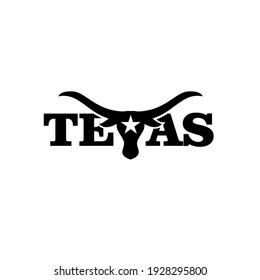 texas longhorn logo icon design