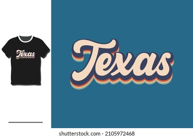 Texas love t shirt design