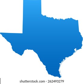 7,042 Texas Map Silhouette Images, Stock Photos & Vectors | Shutterstock