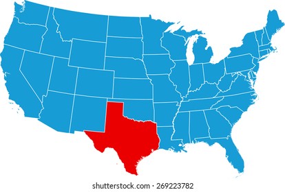 Texas map