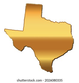 Texas map icon. Vector illustration - Vector