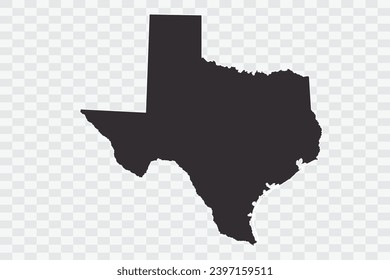 TEXAS Map iron Color on White Background quality files Png