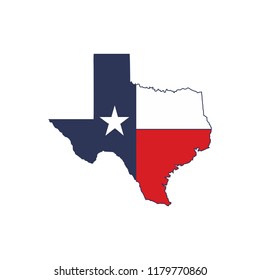 Texas Map Symbols Icon Vector Stock Vector (Royalty Free) 1179770860 ...