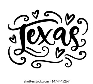 Texas Fonts Images, Stock Photos & Vectors | Shutterstock