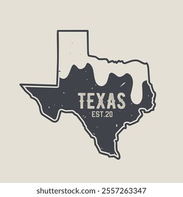 Texas Oil Meltdown is perfect for print