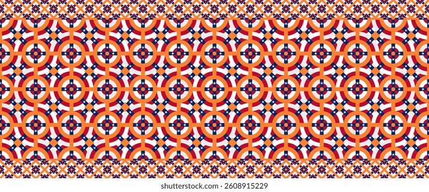 texas pattern. mandala background. geometric texture for decoration. vector illustration
