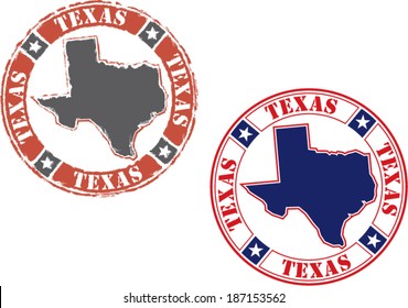 Texas stamps