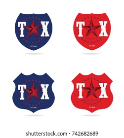 texas star with nickname - the lone star state collection.