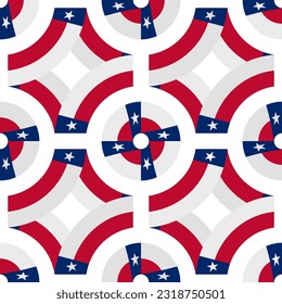 patrón de marca de estado texas. diseño de tracería. fondo abstracto. ilustración vectorial