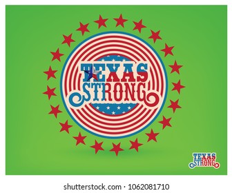 Texas Strong Vector EPS 10