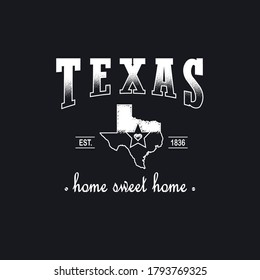 texas t shirts flag usa map grunge vector stock design template