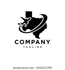 Texas Tour and Travel logo icon vector.