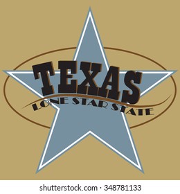 Texas Typography Graphics. Fashion stylish printing design for sportswear apparel. T-shirt design, vector
