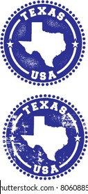 Texas USA Stamps