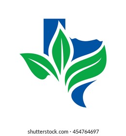 texas vector ecology logo. 