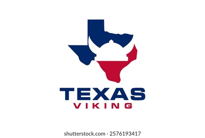 Texas viking icon. texas sign symbol