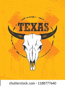 Texas Wild West Rough Vector Illustration Stock Vector (Royalty Free ...