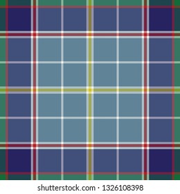 Texas's Tartan. Element for the seamless construction of a pattern for tartan of U.S. state Texas, seamless pattern for fabric, kilts, skirts, plaids 