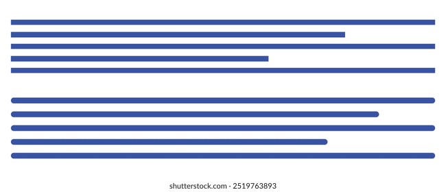 Text align icon vector set. Paragraph alignment symbol. Align icon vector illustration on white background.