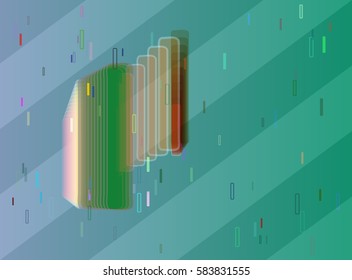 text Alphabet I art background