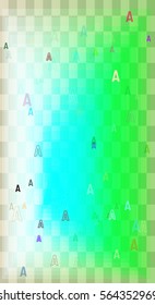 text Alphabet A art texture
