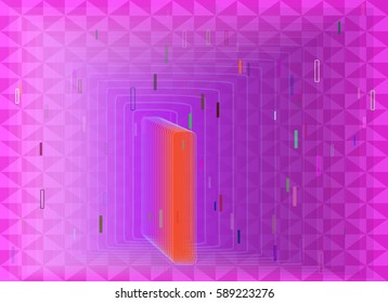 text Alphabet I background design