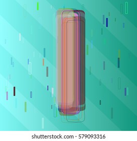 text Alphabet I background template