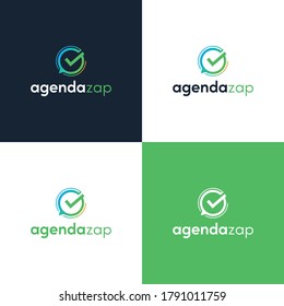 Text-App-Logo - App-Symbol für Social Connecting/Messaging. 