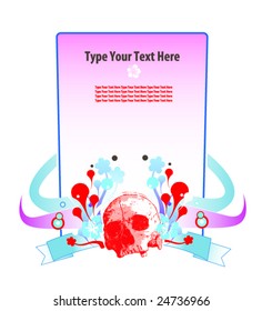 text area with skeleton
