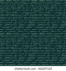 Text background. Seamless pattern with handwriting text. Calligraphy 