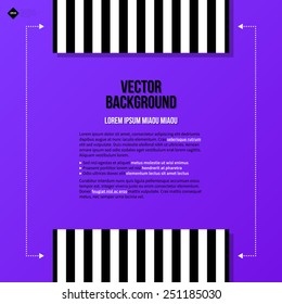 Text background template. EPS10