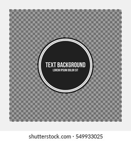 Text background template with simple geometric pattern. Useful for presentations and advertising.