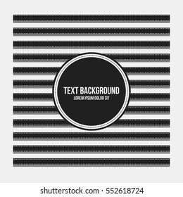 Text background template with simple geometric pattern. Useful for presentations and advertising.