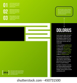 Text background template. Useful for covers, presentations and web design.