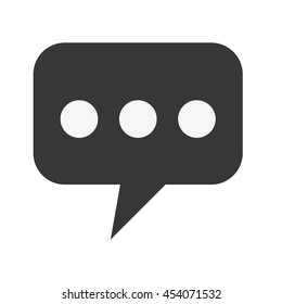 text balloon carton comic icon, vector illustration