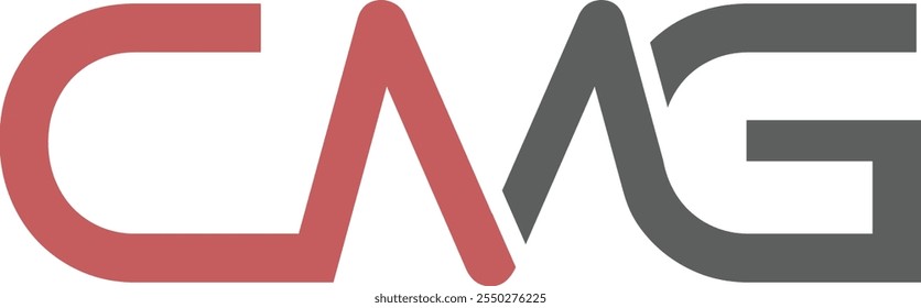 Text Based Logo For Letters CMG, Text Based Logo, Text, typography