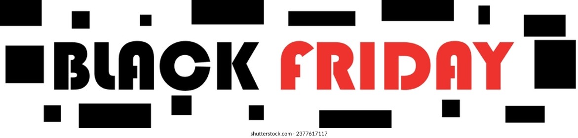 Texto del VIERNES NEGRO sobre fondo blanco