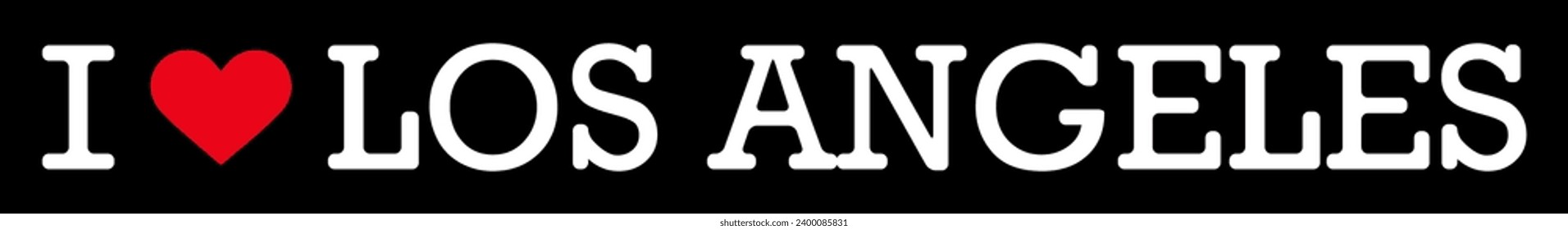 Text Black Red White I Heart Love ♥ LA Los Angeles America USA Vector EPS PNG Clip Art No Transparent Background