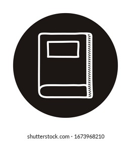 diseño de ilustración vectorial de estilo de bloque de texto