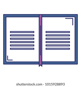 text book isolated icon