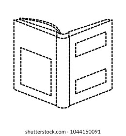 text book isolated icon