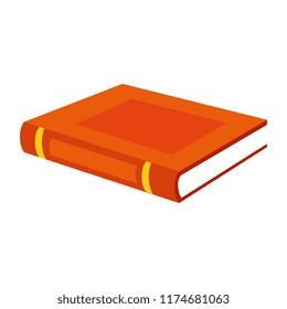 text book isolated icon