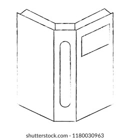 text book isolated icon