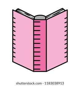 text book isolated icon