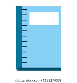 text book isolated icon