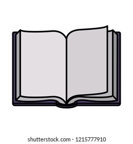 text book isolated icon
