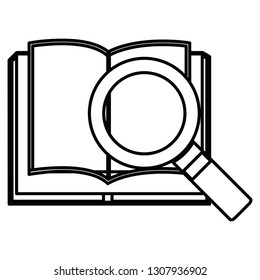 text book isolated icon