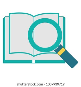 text book isolated icon