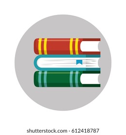 text book isolated icon