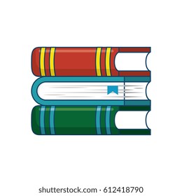 text book isolated icon